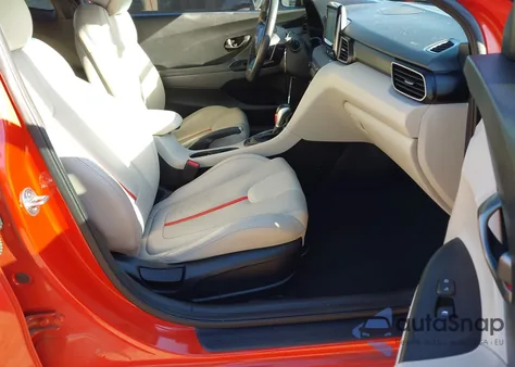 2019 Hyundai Veloster Turbo Ultimate z USA, uszkodzony, nr VIN KMHTH6ABXKU003990